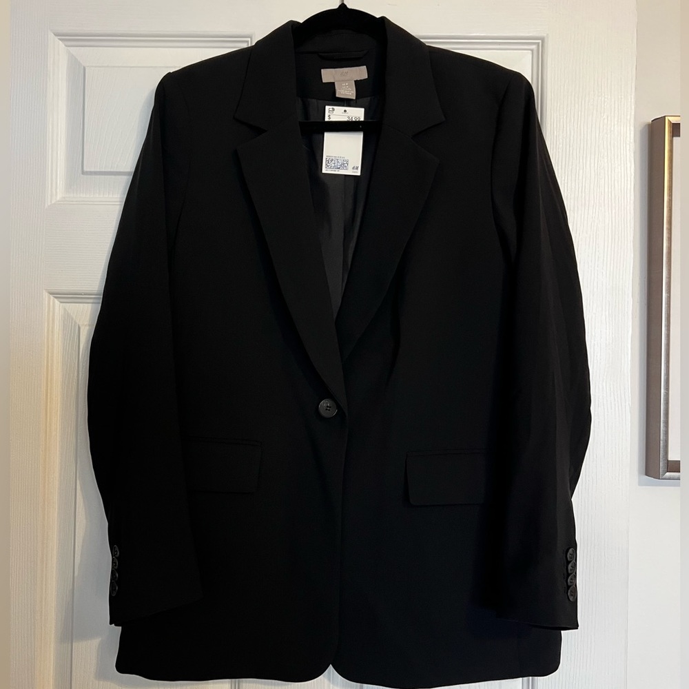 H&M Black Blazer NWT